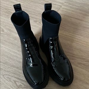 Loeffler Randall black boots